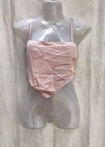 27138. Satin Bandana Halter Top