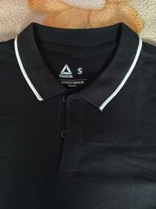 Reebok Black Polo T-Shirt