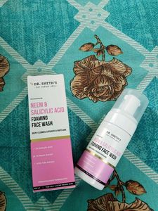 Dr. Seth's Neem &amp; Salicylic Acid Foaming Face Wash
