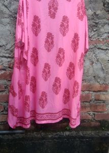 Pink Printed Dupatta