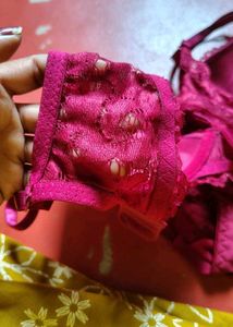 Lace Bra and Panty Set
