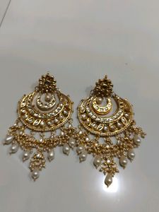 Kundan Chandbali big size