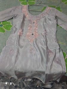 Elegant Embroidered Kurta Price Drop