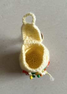 wollen back pack key ring