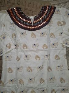 Elephant Print Kurti