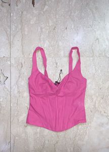 Hot Pink Corset Style Top