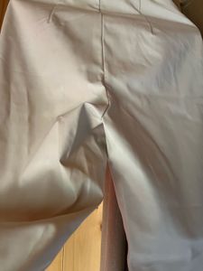 H&amp;M Faux Leather Bootcut Trousers