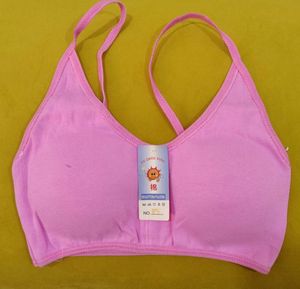 267 --  Cotton low back Sports Bra