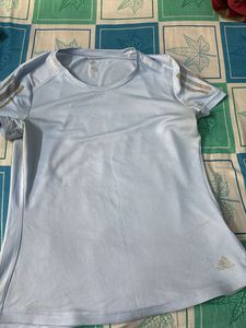 Adidas Light Blue Training Top