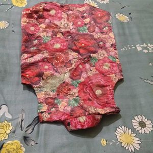 Vibrant Floral Ethnic Waistcoat