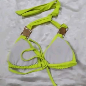 Neon Yellow Bikini Set 💚