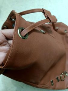 Brown Backpack