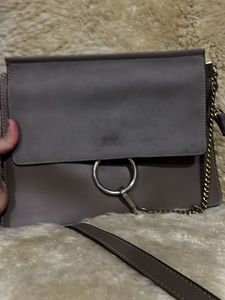 Chic Grey Crossbody Bag