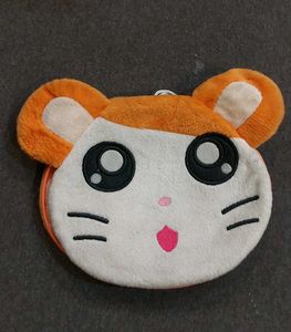 Cute Hamster Plush Pouch for CDs / DVDs