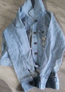 Distressed Denim Jacket