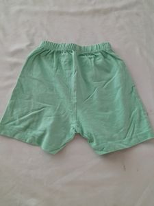Mint Green Printed Short (Boy's)