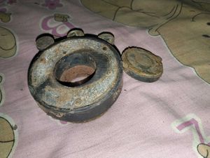 Vintage Industrial Metallic Magnets (5 Pcs Various