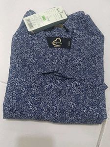 Being Human Navy Floral Slim Fit Shirt