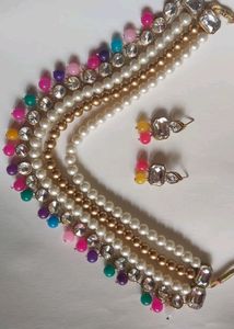Multi Layer Pearl Beads Set