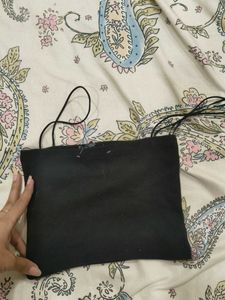 Black Spaghetti Strap Crop Top