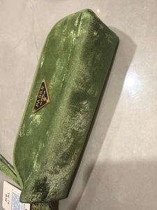 Velvet Pouch with Wrist Strap
