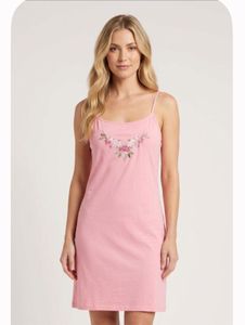 Cute Pink Slip Dress