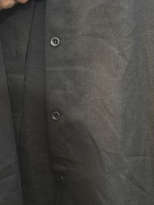 Classic Black Button-Up Shirt
