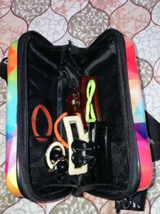 Vibrant Geometric Crossbody Bag