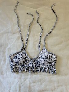 Dalmatian Print Bikini Top