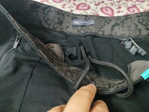 M&amp;S black joggers (Straight)