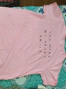 Pink Graphic T-Shirt