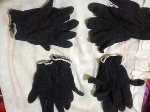 Warm Black Gloves
