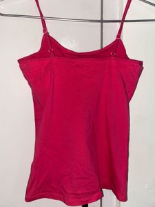 Vibrant Pink Spaghetti Top