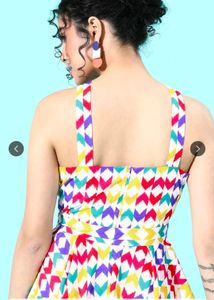 Fun &amp; Flirty Colorful Mini Dress