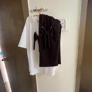 Chic Bow Detail Loungewear Set