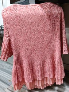 Chic Peplum Lace Top