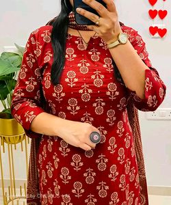 ♥️🩷3 Pc Kurta Set with Dupatta