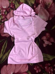 I love pink  Hoodie Top