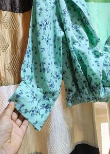 Chic Floral Print Mini Dress