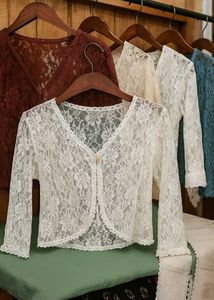New White Lace Bolero Shrug