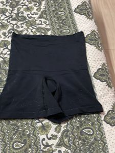 Black High-Waisted Shapewear Shorts
