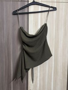 RIO Chic Asymmetrical Drape Top