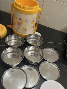 New- Cello Super Star 4 Hot Tiffin Carrier