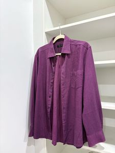 Self Design purple Shirt