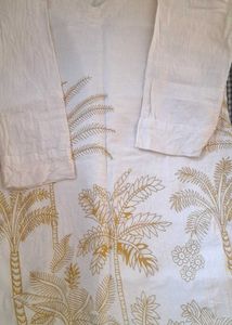 white short kurti