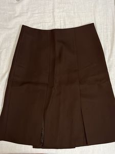 ZARA Women's Brown Blazer and skirt Set