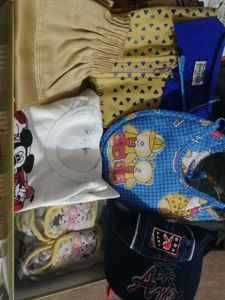 Cute Baby Clothes Bundle of shoes bib cap and suit