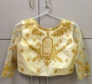 Golden Net Blouse