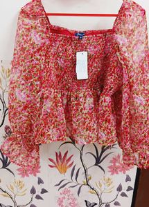 Red Deewa Brand 3xl And L SIZE crop Top
