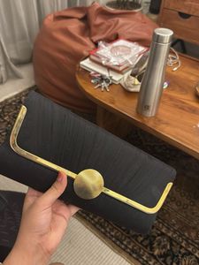 black envelope crossbody bag